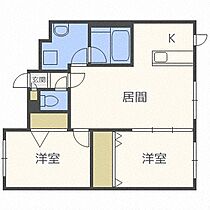 ルーチェ  ｜ 北海道札幌市東区北十三条東16丁目（賃貸マンション2LDK・1階・55.06㎡） その2