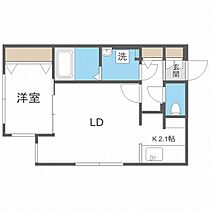 Ａｎｇｅｌｉｃ　ｇａｒｄｅｎ新札幌  ｜ 北海道札幌市厚別区厚別中央三条4丁目（賃貸マンション1LDK・4階・32.04㎡） その2