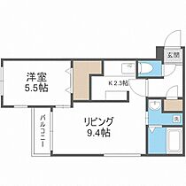 北海道札幌市厚別区厚別中央二条3丁目（賃貸マンション1LDK・3階・38.67㎡） その2