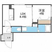 ぴあ南17条  ｜ 北海道札幌市中央区南十七条西8丁目（賃貸マンション1LDK・1階・31.08㎡） その2