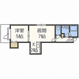 バス菊水元町7条 4.4万円