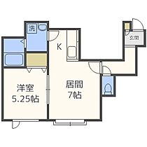 ボンヌ・シャンス  ｜ 北海道札幌市白石区北郷七条3丁目（賃貸アパート1LDK・1階・34.58㎡） その2