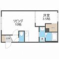 リベルタ桑園1階4.7万円