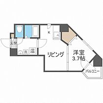 カルフール大通東  ｜ 北海道札幌市中央区北一条東2丁目（賃貸マンション1DK・6階・29.28㎡） その2