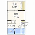 アイアール北30条3階4.4万円