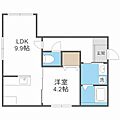 ガーデンクリスタル平岸2階5.6万円