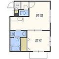 カハラ澄川2階4.8万円