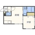 リデーレ豊平4階5.1万円
