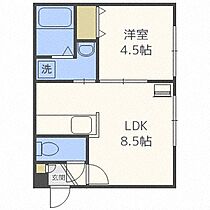 Ｌａ　ｃｏｒｔｅ  ｜ 北海道札幌市東区北三十三条東12丁目（賃貸マンション1LDK・2階・30.07㎡） その2