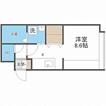 ロワ・ブリック  ｜ 北海道札幌市白石区菊水五条1丁目（賃貸マンション1K・4階・24.24㎡） その2