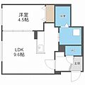 patio豊平2階6.2万円