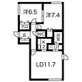 ラカーサフェリーチェ4階7.7万円