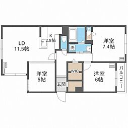 山の手シティステラ 3階