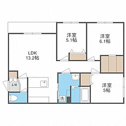 カレラ山の手 1階