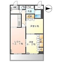 香川県高松市十川東町（賃貸アパート2LDK・3階・57.33㎡） その2