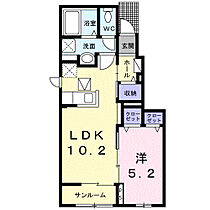 香川県高松市木太町（賃貸アパート1LDK・1階・40.88㎡） その2