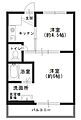 ヴィラナリー撫養1号3階2.6万円