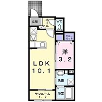 香川県丸亀市土器町西1丁目（賃貸アパート1LDK・1階・36.29㎡） その2