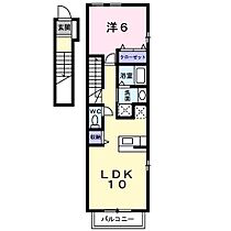 香川県丸亀市中津町（賃貸アパート1LDK・2階・42.37㎡） その2