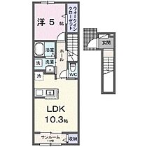 香川県高松市松島町3丁目（賃貸アパート1LDK・2階・44.28㎡） その2