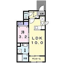 香川県綾歌郡宇多津町岩屋（賃貸アパート1LDK・1階・36.22㎡） その2