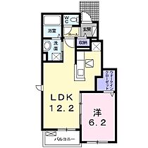 香川県高松市多肥下町（賃貸アパート1LDK・1階・45.19㎡） その2