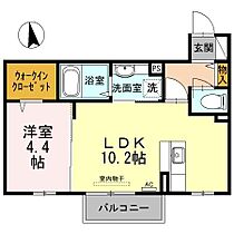 香川県高松市三名町（賃貸アパート1LDK・2階・36.84㎡） その2