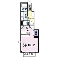 香川県丸亀市土器町東1丁目（賃貸アパート1R・1階・33.15㎡） その2