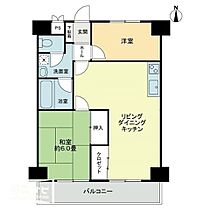 香川県高松市松島町3丁目（賃貸マンション2LDK・4階・50.63㎡） その2