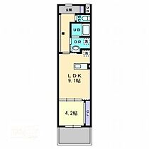 香川県高松市磨屋町（賃貸マンション1LDK・6階・38.61㎡） その2