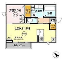 香川県丸亀市津森町（賃貸アパート1LDK・2階・40.26㎡） その2