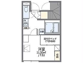 香川県さぬき市志度（賃貸アパート1K・1階・21.65㎡） その2