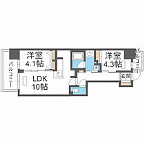 アーバネックス同心II  ｜ 大阪府大阪市北区同心2丁目（賃貸マンション2LDK・4階・45.57㎡） その2