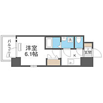 エスリード弁天町ルシェンテ  ｜ 大阪府大阪市港区市岡1丁目（賃貸マンション1K・9階・21.83㎡） その2