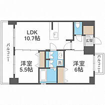 ベイサイドパークOSAKAサウスレジデンシス  ｜ 大阪府大阪市港区波除2丁目（賃貸マンション2LDK・15階・50.56㎡） その2