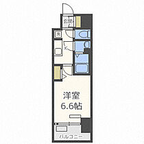 プレサンス上町台筆ヶ崎 NORTH  ｜ 大阪府大阪市天王寺区筆ケ崎町（賃貸マンション1K・6階・22.99㎡） その2