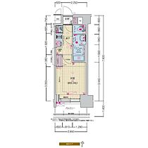 愛知県名古屋市中村区名駅南2丁目（賃貸マンション1K・6階・21.60㎡） その2