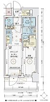 愛知県名古屋市中川区尾頭橋3丁目（賃貸マンション1DK・8階・25.55㎡） その2