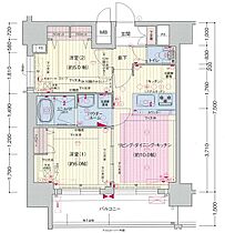 愛知県名古屋市中区錦3丁目（賃貸マンション2LDK・13階・49.50㎡） その2