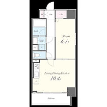 愛知県名古屋市中村区畑江通3丁目（賃貸マンション1LDK・10階・41.58㎡） その2