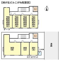 緑が丘ビルこがね  ｜ 千葉県八千代市緑が丘1丁目（賃貸マンション1K・7階・24.39㎡） その3