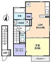 ウィット薬円台  ｜ 千葉県船橋市薬円台5丁目（賃貸アパート1LDK・2階・45.76㎡） その2