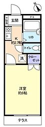 間取図画像 1K