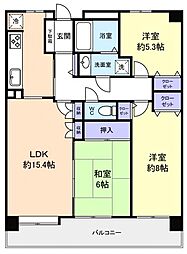 ソフィア習志野 3LDKの間取図画像