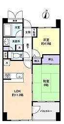 ラ・フォレ27 2LDKの間取図画像