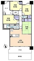 ルイシャトレ船橋習志野台 4LDKの間取図画像