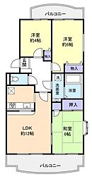 グランドステージ八千代弐番館 3LDKの間取図画像