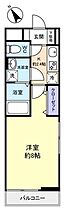 フランソーレ  ｜ 千葉県船橋市滝台2丁目（賃貸アパート1K・1階・26.09㎡） その2