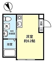 ベレガンス鷹の台II　Ｂ棟  ｜ 千葉県八千代市大和田（賃貸アパート1R・1階・16.69㎡） その2