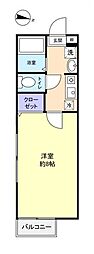 間取図画像 1K